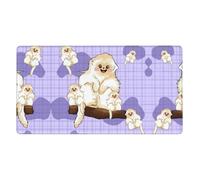 YYHWHJDE Simpatica scimmia dorata stampa grande tappetino per mouse da gioco da ufficio 40,6 x 74,9 cm: forte adesione e durata ispessito e antiscivolo