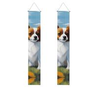 YYHWHJDE Simpatico striscione per portico di laurea con stampe papillon, robusto, durevole, lavabile e riutilizzabile, decorazione per feste, cerimonie, porte d'ingresso