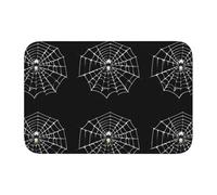 YYHWHJDE Spider Weaving the web Picture Tappetino antiscivolo e ispessito adatto per bagni, camere da letto, tappetini lavabili 40,6 x 61 cm