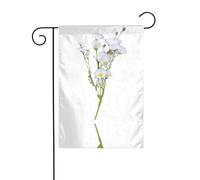 YYHWHJDE Spring Fei Peng Pattern Asta per bandiera da giardino decorazione cortile esterno su entrambi i lati 30,5 x 45,7 cm
