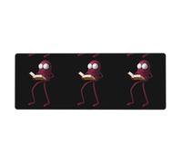 YYHWHJDE Stickman Reading a Book Prints, tappetino per mouse extra large per computer, ufficio, tastiera da gioco, versione ispessita, 30,5 x 80 cm