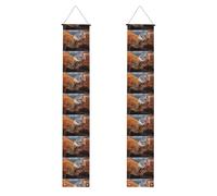 YYHWHJDE Strange Beasts Prints - Striscione per portico di laurea, robusto, durevole, lavabile e riutilizzabile, decorazione per feste, cerimonie, porte d'ingresso