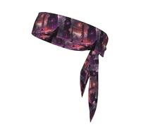 YYHWHJDE Strange Planet Space Pattern - Cravatta sportiva ad asciugatura rapida, traspirante per donne, ragazze e uomini, allenamento, leggero, traspirante