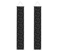 YYHWHJDE Striscione per portico di laurea con fiocchi di neve che volano tutto il cielo, robusto, durevole, lavabile e riutilizzabile, decorazione per feste, cerimonie, porte d'ingresso