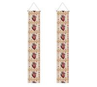 YYHWHJDE Striscione per portico di laurea con grafici di anatomia umana, robusto, durevole, lavabile e riutilizzabile, decorazione per feste, cerimonie, porte d'ingresso