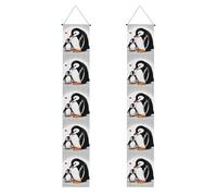 YYHWHJDE Striscione per portico di laurea con stampa I Love Penguins, robusto, durevole, lavabile e riutilizzabile, decorazione per laurea 30,5 x 180 cm