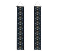 YYHWHJDE Striscione per portico di laurea con stampe con albero della saggezza, robusto, durevole, lavabile e riutilizzabile, decorazione di laurea 30,5 x 180 cm