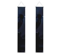YYHWHJDE Striscione per portico di laurea con stampe di corvo notturno, robusto, durevole, lavabile e riutilizzabile, decorazione per feste, cerimonie, porte d'ingresso