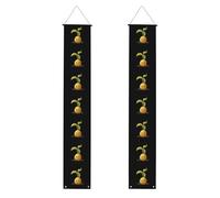 YYHWHJDE Striscione per portico di laurea con stampe di patate novelle germogliate, robusto, durevole, lavabile e riutilizzabile, decorazione per feste, cerimonie, porte d'ingresso