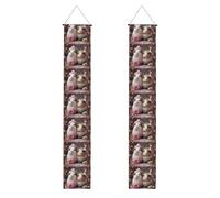 YYHWHJDE Striscione per portico di laurea con stampe di porcellini d'India, robusto, durevole, lavabile e riutilizzabile, decorazione per laurea 30,5 x 180 cm