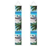 YYHWHJDE Striscione per portico di laurea con stampe Love Island on the S, robusto, durevole, lavabile e riutilizzabile, decorazione per feste, cerimonie, porte d'ingresso