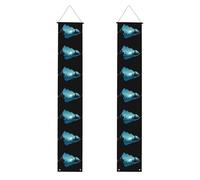 YYHWHJDE Striscione per portico di laurea con stampe tramonto sui frammenti di vetro, robusto, durevole, lavabile e riutilizzabile, decorazione per feste, cerimonie, porte d'ingresso