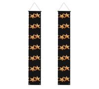 YYHWHJDE Striscione per portico di laurea con stelle marine gemelle, robusto, durevole, lavabile e riutilizzabile, decorazione per feste, cerimonie, porte d'ingresso
