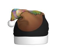 YYHWHJDE Surprise in the Easter Egg Prints Cappello di Natale per adulti accessorio festivo di qualità realizzato morbido, leggero