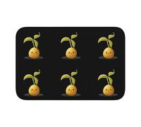 YYHWHJDE Tappetino antiscivolo e ispessito con immagine di patate novelle germogliate, adatto per bagni, camere da letto, tappetini lavabili 40,6 x 61 cm