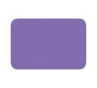 YYHWHJDE Tappetino antiscivolo ispessito con motivo viola ricco, antiscivolo, facile da pulire, durevole, resistente allo sbiadimento, perfetto per bagno 60 x 40 cm