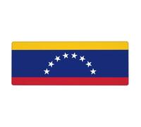 YYHWHJDE Tappetino per mouse con stampa bandiera del Venezuela, extra large, 30,5 x 80 cm, per l'apprendimento del gioco in ufficio