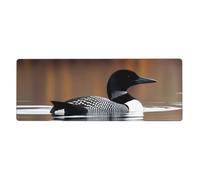 YYHWHJDE Tappetino per mouse extra large con motivo uccelli Loon, tastiera antiscivolo da gioco per computer e ufficio, versione ispessita, 30,5 x 80 cm