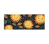 YYHWHJDE Tappetino per mouse extra large con stampa Hello Sunshine, per computer e ufficio, tastiera da gioco, versione ispessita, 30,5 x 80 cm