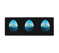YYHWHJDE Tappetino per mouse extra large con stampa "Put the Ocean in an Egg", 30,5 x 80 cm, per l'apprendimento del gioco in ufficio