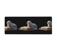 YYHWHJDE Tappetino per mouse extra large con stampa "Seal on the Rocks" (guardando le rocce guardando il mare), tappetino per mouse per computer, ufficio, tastiera da gioco, versione ispessita, 30,5 x