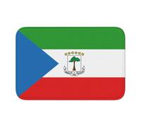 YYHWHJDE Tappeto in velluto con immagine della bandiera della Guinea Equatoriale, per camera da letto, salotto, dormitorio, decorazione per la casa