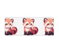 YYHWHJDE Tearsy Little Panda Prints, tappetino per mouse extra large per computer, ufficio, tastiera da gioco, versione ispessita, 30,5 x 80 cm