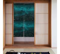 YYHWHJDE Tende in tessuto con luci al buio, in due pezzi, 86,4 x 142,2 cm, divisori, in tessuto, liscia e non si stropiccia facilmente