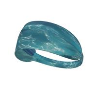 YYHWHJDE The Deep Ocean Picture - Fascia sportiva da donna, a prova di sudore, fascia elastica estiva