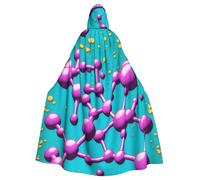 YYHWHJDE The dopamine link Picture Halloween adulto mantello con cappuccio per giochi di ruolo, costumi e feste a tema