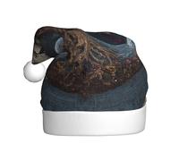YYHWHJDE The Magnificent Tree Prints Cappello di Natale per adulti Morbido e leggero Uso per feste