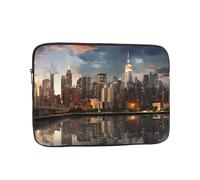 YYHWHJDE The New York City Skyline - Borsa per laptop da 17", antiurto, per uomini e donne, ideale per viaggi d'affari, scuola e uso quotidiano