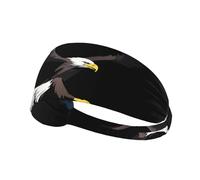 YYHWHJDE The Shadow of The Eagle Picture - Fascia sportiva da donna, a prova di sudore, fascia elastica estiva