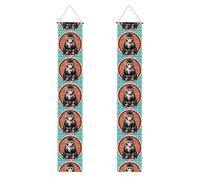 YYHWHJDE The Silent Monkey Prints - Striscione per portico di laurea, robusto, durevole, lavabile e riutilizzabile, decorazione per feste, cerimonie, porte d'ingresso