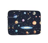 YYHWHJDE The Solar Family Pattern - Custodia antiurto portatile per laptop da 17", per uomini e donne, ideale per viaggi d'affari, scuola e uso quotidiano