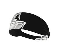 YYHWHJDE The Thinker on the Toilet Picture Fascia sportiva da donna a prova di sudore fascia elastica estiva