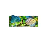 YYHWHJDE Tropical Fish Prints - Fascia per capelli con fiocco, morbida ed elastica, per neonate da 0 a 6 mesi
