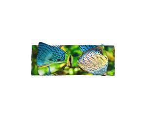 YYHWHJDE Tropical Fish Prints - Fascia per capelli con fiocco, morbida ed elastica, per neonate da 0 a 6 mesi