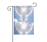 YYHWHJDE Uccello rivolto verso il sole modello asta bandiera giardino esterno cortile decorazione moda 30,5 x 45,7 cm