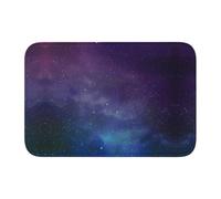 YYHWHJDE Universo con stelle e galassia Interstellar Prints Hem Mat 40x60 - Copertura da bagno ben realizzata per un comfort e uno stile semplice come una spa