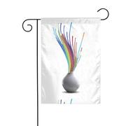YYHWHJDE Vaso arte Stampe Giardino pennone esterno cortile decorazione moda 30,5 x 45,7 cm