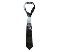 YYHWHJDE Water Buffalo - Cravatta da uomo per lavoro, uso quotidiano, lavoro, compleanni, matrimoni, feste, banchetti, facile da pulire, 140 x 7,9 cm