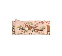 YYHWHJDE You Are Awesome - Fascia per capelli con fiocco e stampa bradipo, morbida ed elastica, accessorio per neonati per servizi fotografici e baby shower