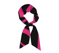 YYHWHJDE Zebra Tiger Leopard rosa Immagine Donna Sciarpa Moda Adatto come Sciarpe, sciarpe per capelli, fasce per capelli, fasce per capelli, fasce per le mani