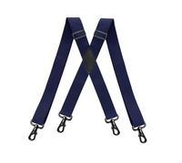 YYKSYDPT Bretelle da Uomo, Bretelle Uomo Eleganti Regolabili X-Back con 4 Moschettoni Girevoli per Carichi Pesanti, Bretelle Elastiche Larghe 3,5 cm per pantaloni