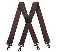 YYKSYDPT Bretelle per Uomo Eleganti Regolabili X-Back Con 4 Moschettoni Girevoli per Carichi Pesanti, Elastiche Larghe 3,8 cm per Costume Tuxedo Abito Jeans