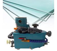 YYLHJW Lucidatrice Portatile per Bordi in Vetro da 850 W, rettificatrice 8000 Giri/min, lucidatrice per Bordi in Vetro, per smussatura e lucidatura del Vetro (110V)