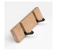 YYLMKMFC Ganci appendiabiti a parete Gancio appendiabiti semplice in bambù Appendiabiti pieghevole dietro l'ingresso creativo della porta(A)