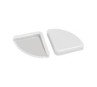 YYLMKMFC Protezioni angolari 12 Pezzi di Sicurezza anticollisione in Silicone for Angoli del Tavolo, Protezione Morbida in Silicone for scrivania(White)