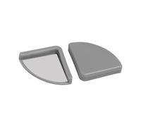 YYLMKMFC Protezioni angolari 12 Pezzi di Sicurezza anticollisione in Silicone for Angoli del Tavolo, Protezione Morbida in Silicone for scrivania(Gray)